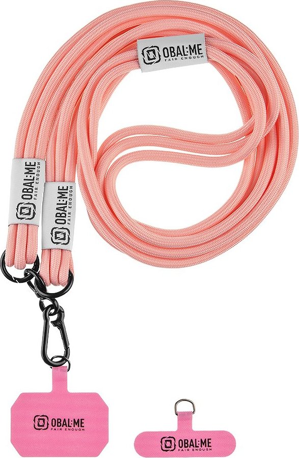 OBAL:ME NeckTag Trio Popruh na Telefon Pink