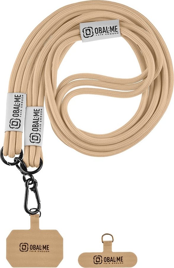 OBAL:ME NeckTag Trio Popruh na Telefon Khaki
