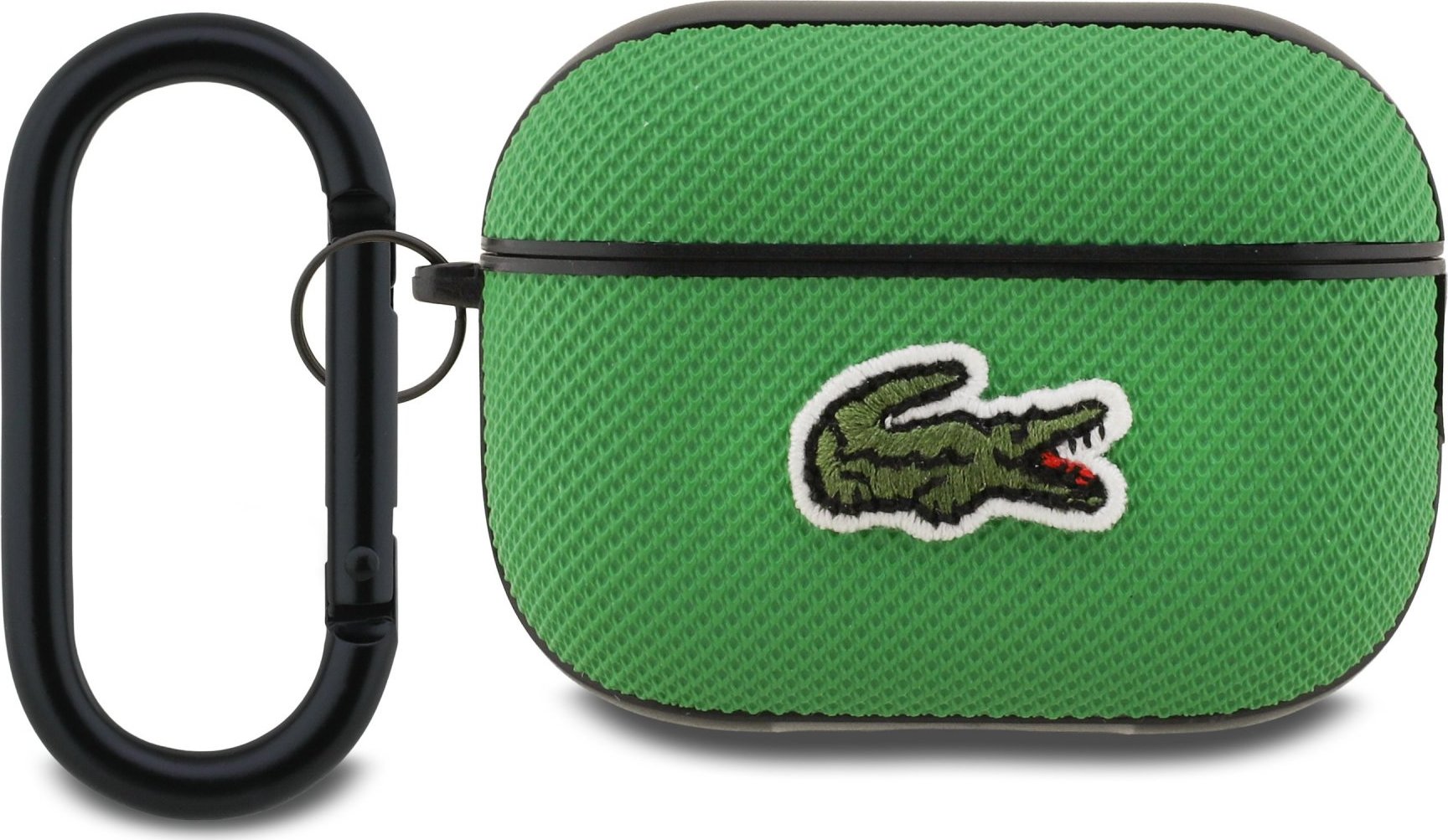 Lacoste Petit Pique Croc Logo Patch Pouzdro pro AirPods Pro 2 Green
