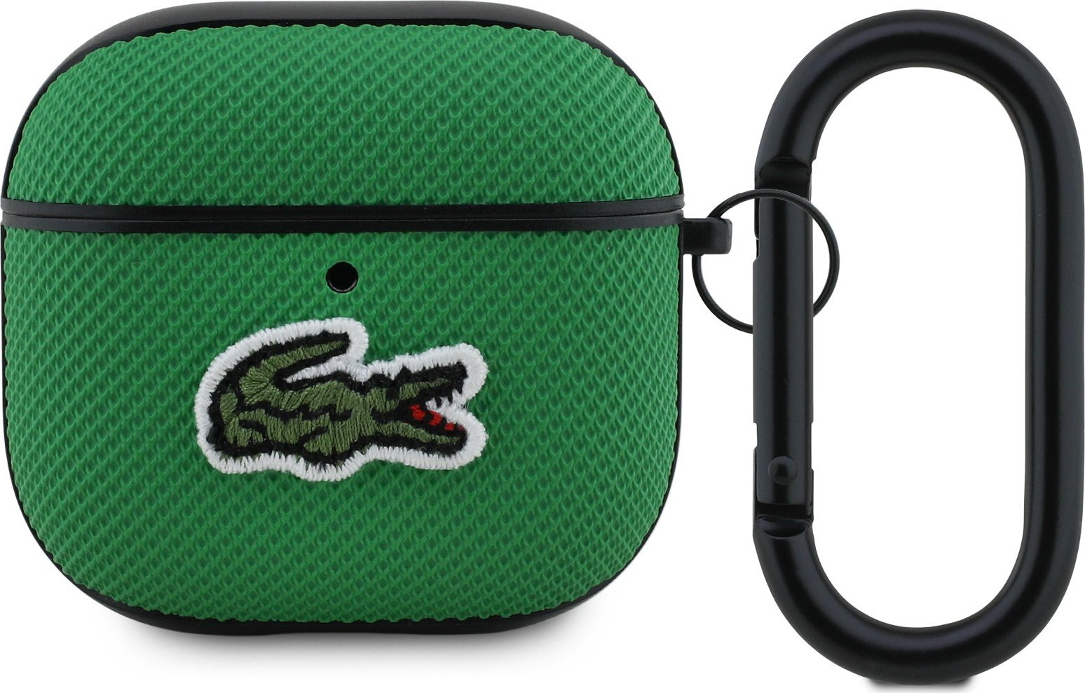 Lacoste Petit Pique Croc Logo Patch Pouzdro pro AirPods 4 Green