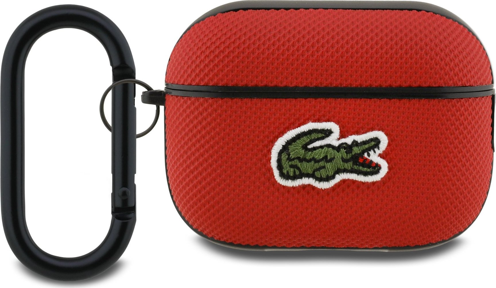 Lacoste Petit Pique Croc Logo Patch Pouzdro pro AirPods Pro 2 Red