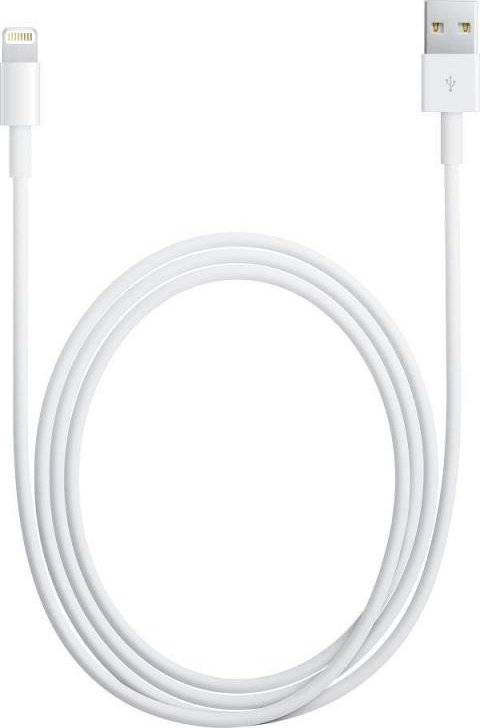 MD819 iPhone 5 Lightning Datový Kabel 2m White (OOB Bulk)