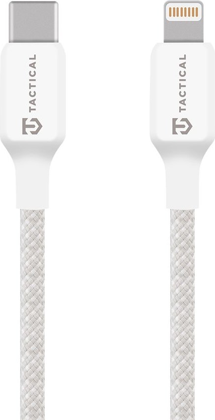Tactical Stitch Thread Cable USB-C/Lightning 0.3m White