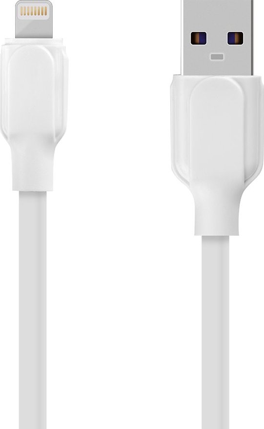 OBAL:ME Simple USB-A/Lightning Kabel 1m White
