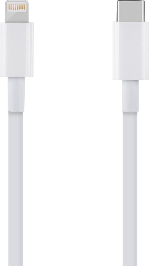 OBAL:ME Fast Charge USB-C/Lightning Kabel 1m White