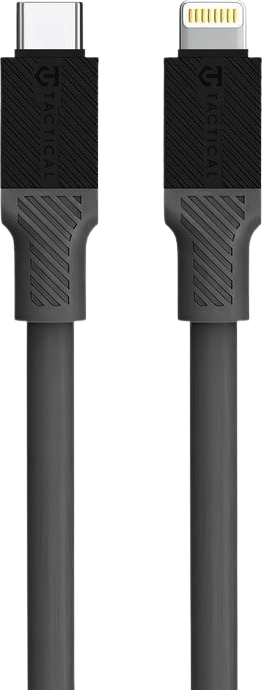 Tactical Fat Man Cable USB-C/Lightning 1m Grey