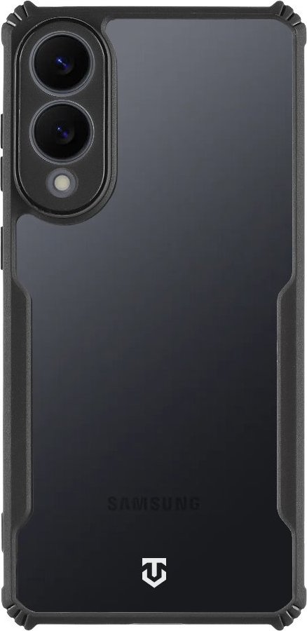 Tactical Quantum Stealth Kryt pro Samsung Galaxy S25 Edge Clear/Black