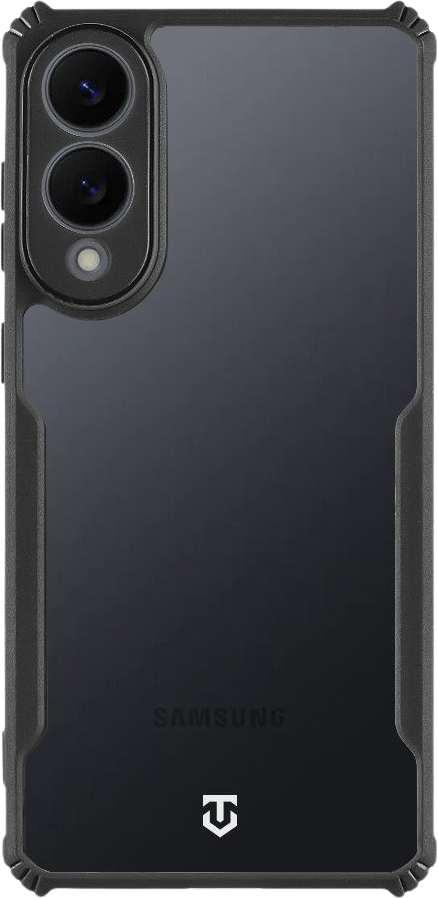 Tactical Quantum Stealth Kryt pro Samsung Galaxy S25 Edge Clear/Black