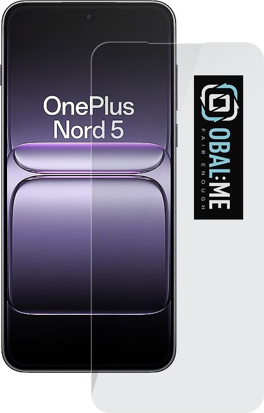 OBAL:ME 2.5D Tvrzené Sklo pro OnePlus Nord 5 Clear