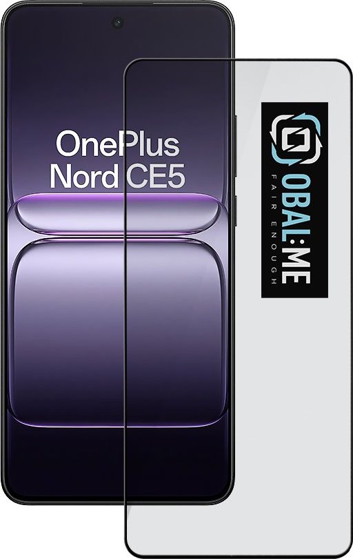 OBAL:ME 5D Tvrzené Sklo pro OnePlus Nord CE5 Black