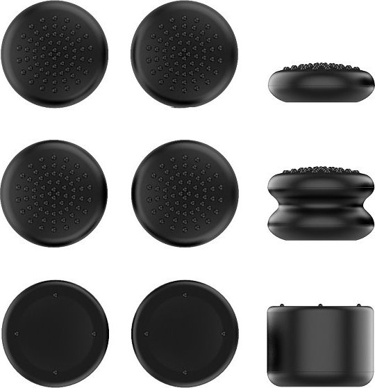 iPega SW2026B Silikonové Krytky Ovládacích Páček JoyCon Ovladače pro Nintendo Switch 2 6ks Black