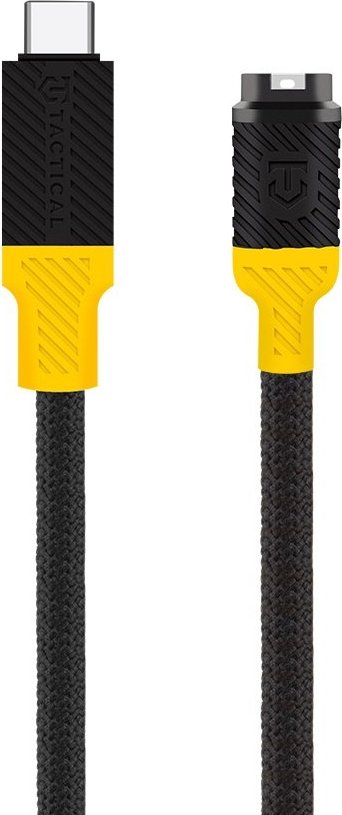 Tactical Recce 3:20 kabel pro Garmin USB-C Black/Yellow