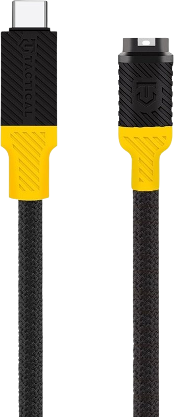 Tactical Recce 3:20 kabel pro Garmin USB-C Black/Yellow