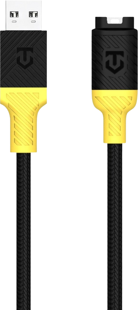 Tactical Recce 3:20 kabel pro Garmin USB-A Black/Yellow