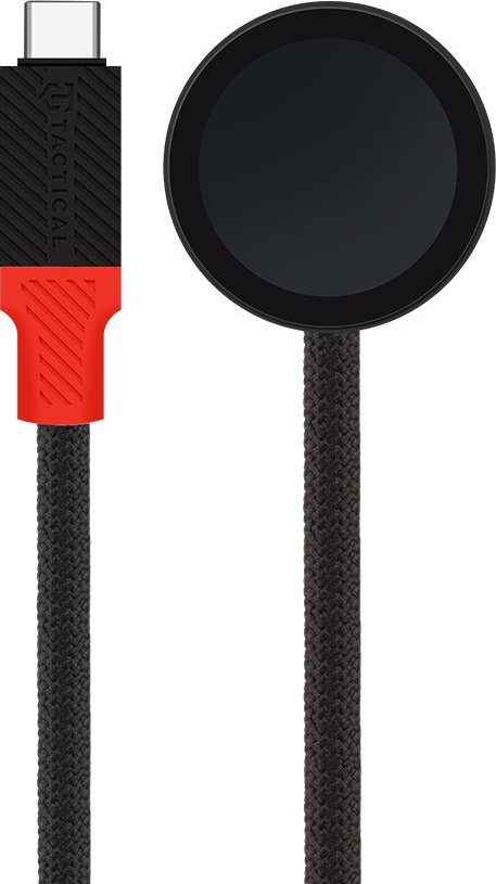 Tactical Recce 3:20 kabel pro Apple Watch Black/Red