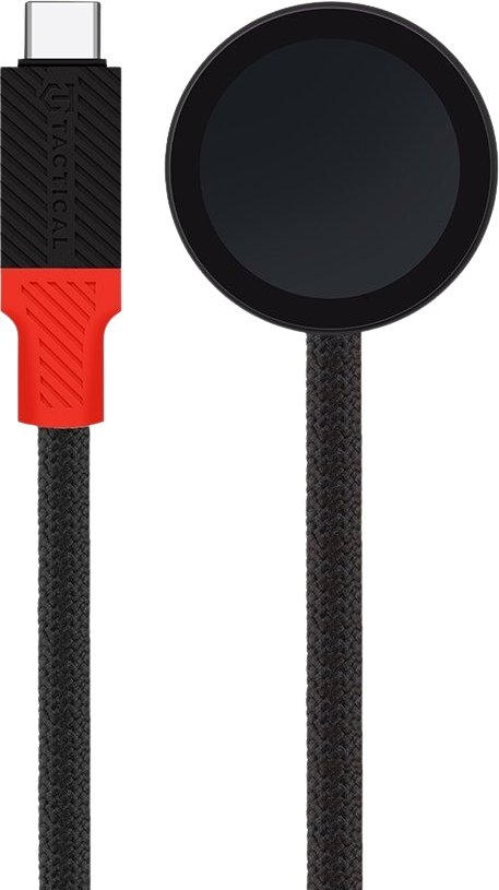 Tactical Recce 3:20 kabel pro Apple Watch Black/Red