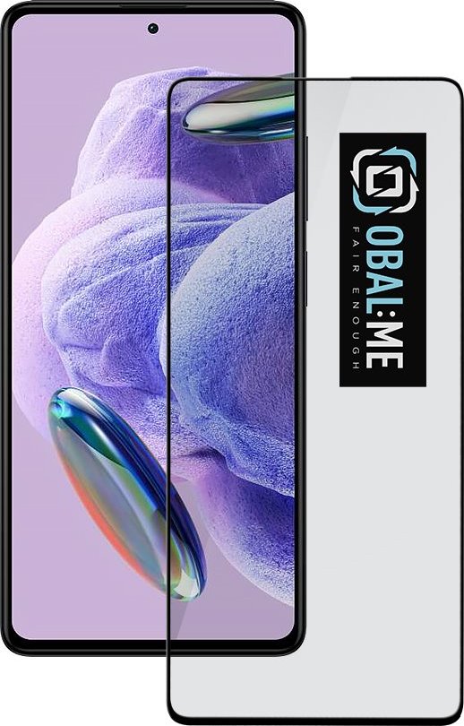 OBAL:ME 5D Tvrzené Sklo pro Xiaomi Redmi Note 12 Pro+ 5G Black