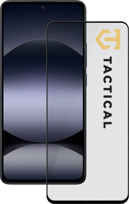 Tactical Glass Shield 5D sklo pro Xiaomi Redmi Note 14 4G/5G/Poco X7 Pro 5G Black