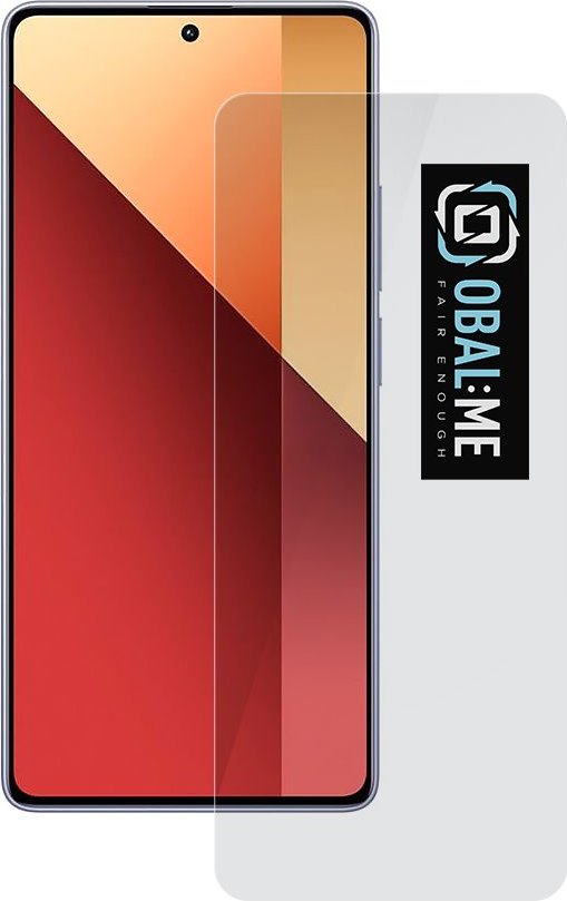 OBAL:ME 2.5D Tvrzené Sklo pro Xiaomi Redmi Note 13 Pro 4G/5G Clear