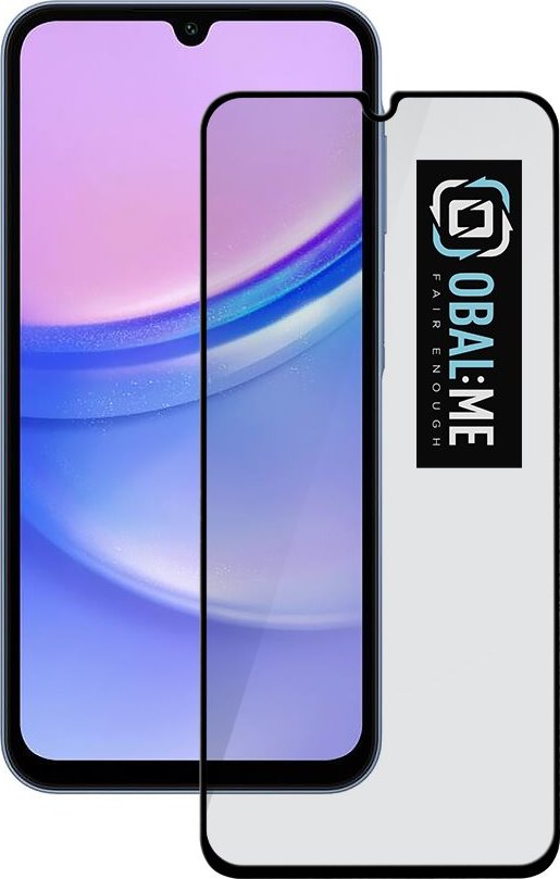 OBAL:ME 5D Tvrzené Sklo pro Samsung Galaxy A15 4G/5G Black