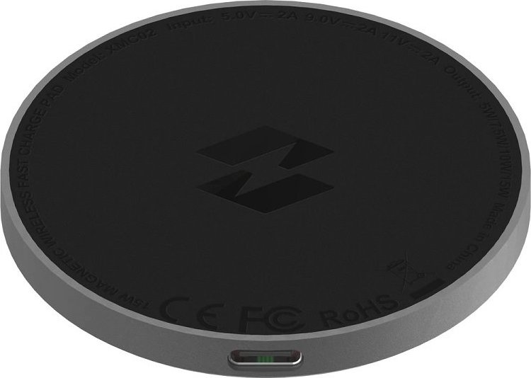 INFINIX 15W Magnetická Bezdrátová Nabíječka Black