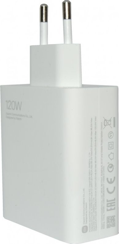 Xiaomi MDY-13-EE USB-A 120W Cestovní Nabíječka White (Service Pack)