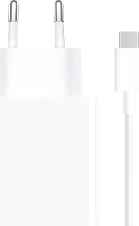 Xiaomi MDY-16-EF USB-A 33W Cestovní Nabíječka + USB-C 3A Datový Kabel White