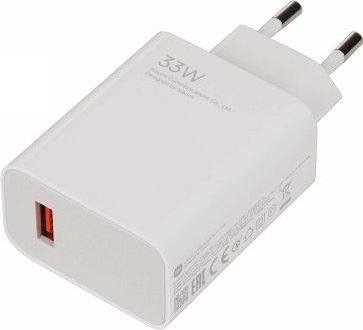 Xiaomi MDY-16-EF USB-A 33W Cestovní Nabíječka White (Bulk)