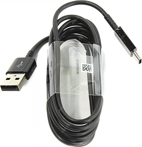EP-DW720CBE Samsung USB-C Datový Kabel 1.5m Black (Bulk)