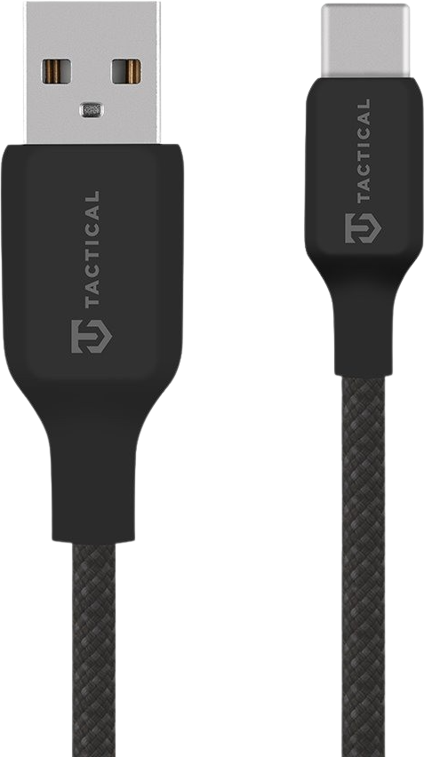 Tactical Stitch Thread Cable USB-A/USB-C 2m Black