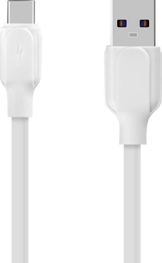 OBAL:ME Simple USB-A/USB-C Kabel 1m White