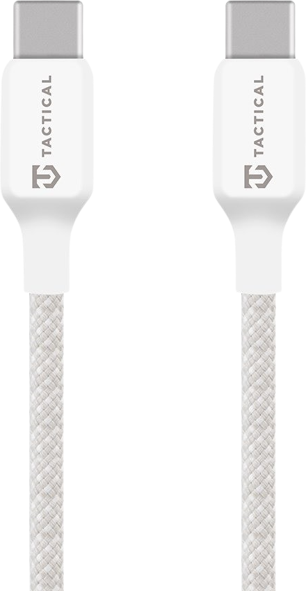 Tactical Stitch Thread Cable USB-C/USB-C 1m White
