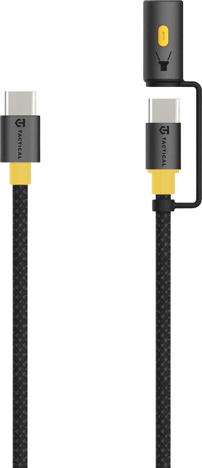 Tactical Stinger Cable USB-C/USB-C 1,5m Black