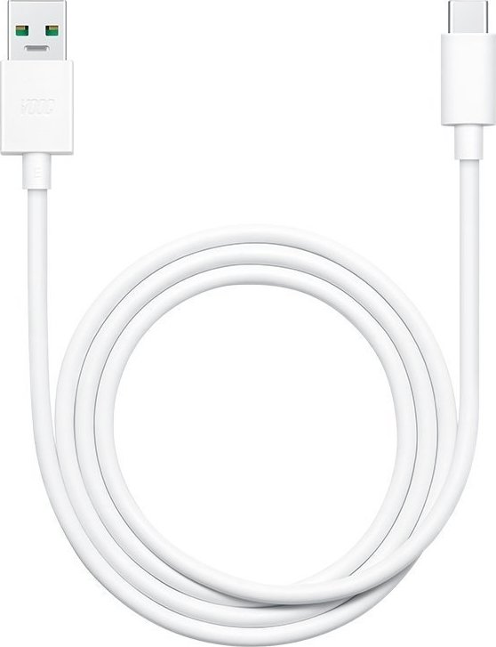 DL129 OPPO USB-C Datový Kabel Fast Charge 65W 1m White (Bulk)