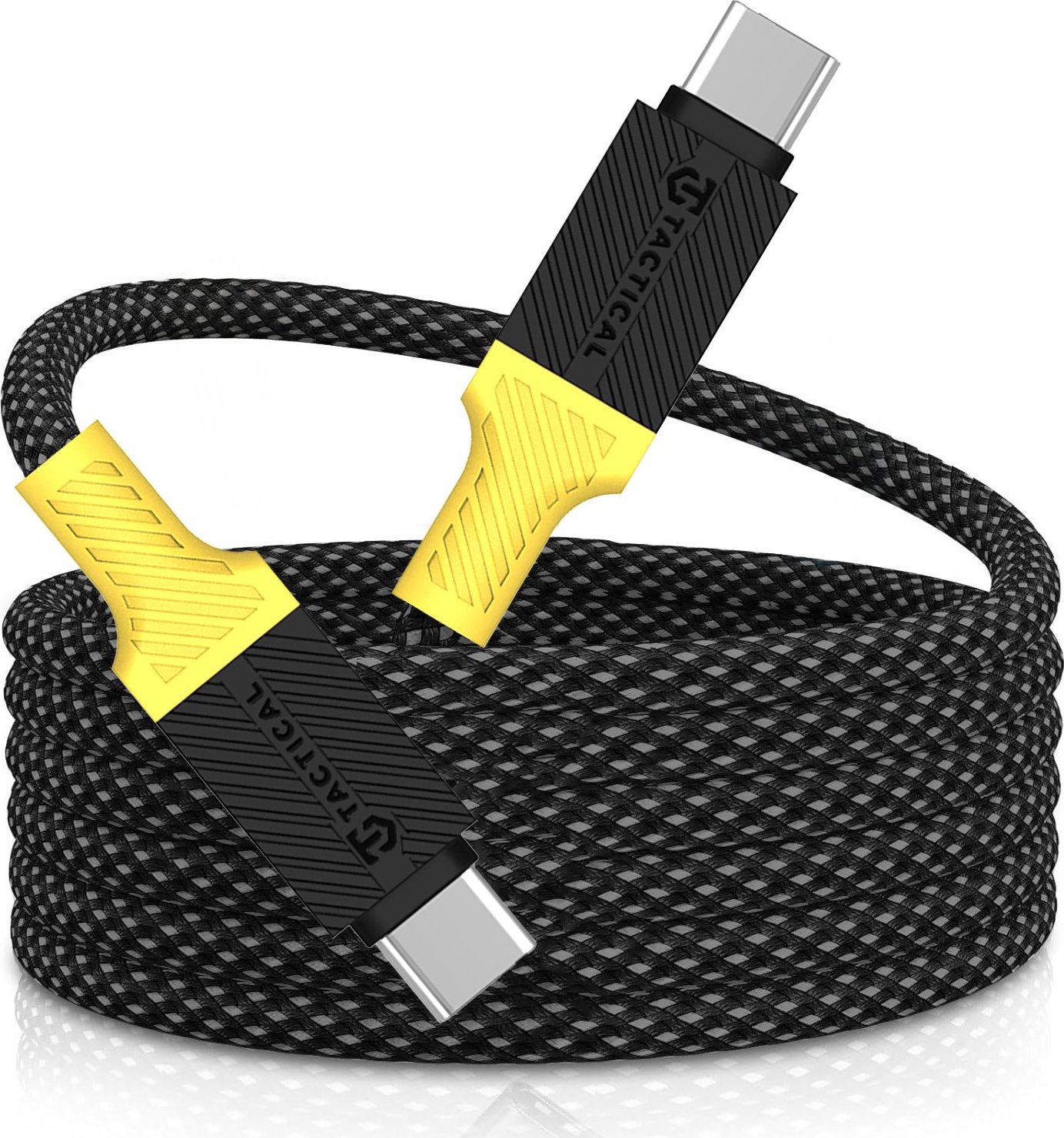 Tactical MagRope USB-C/USB-C 1m Black/Yellow
