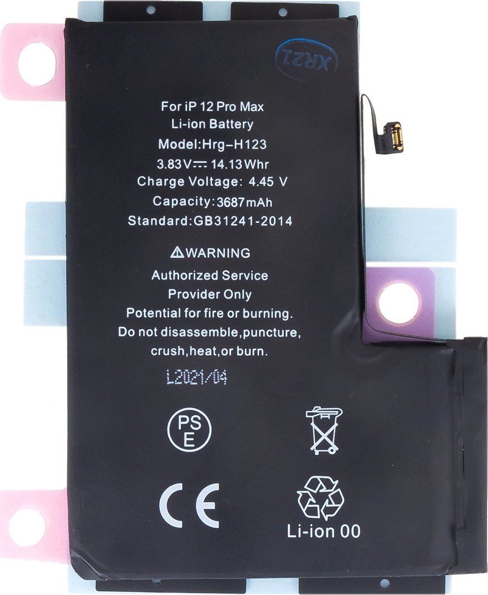 Baterie pro iPhone 12 Pro Max 3687mAh Li-Ion (Bulk)