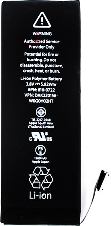 Baterie pro iPhone 5S 1560mAh Li-Ion Polymer (Bulk)