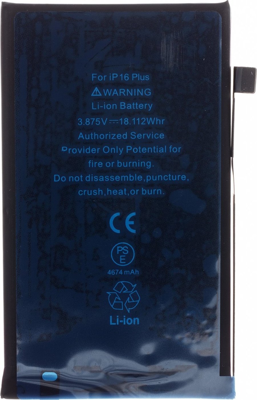 Baterie pro iPhone 16 Plus 4674mAh Li-Ion (Bulk)