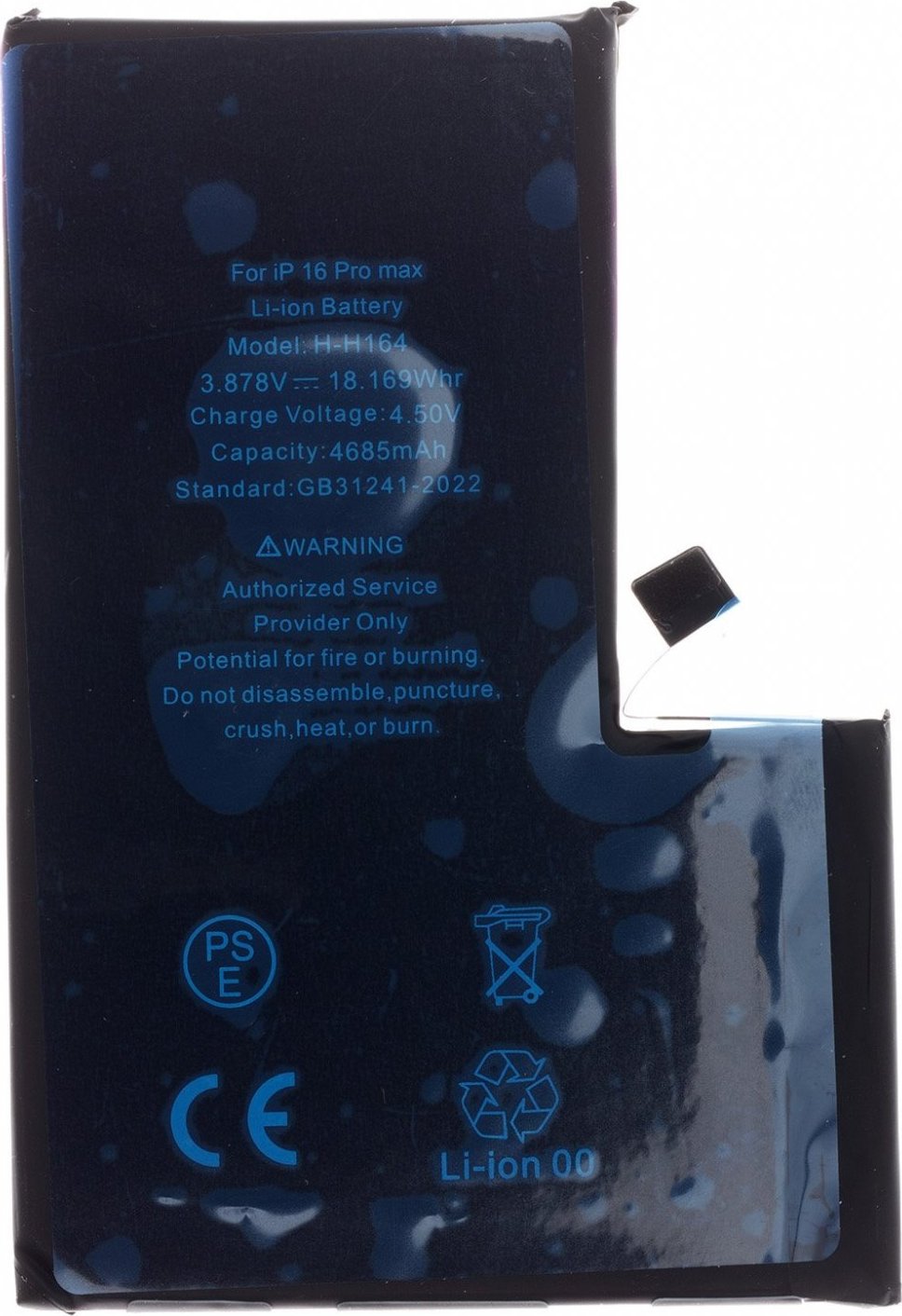 Baterie pro iPhone 16 Pro Max 4685mAh Li-Ion (Bulk)