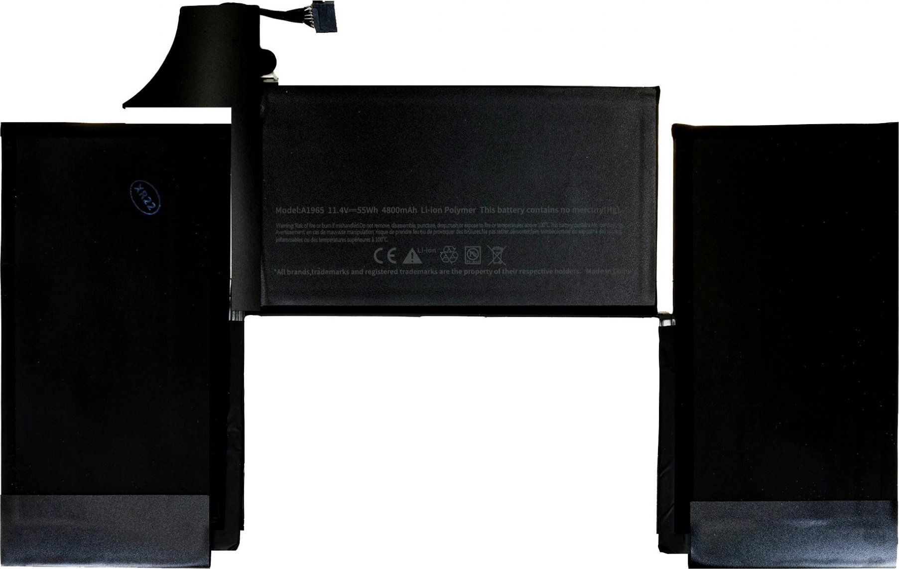 Baterie pro MacBook A1965 4800mAh (Bulk)