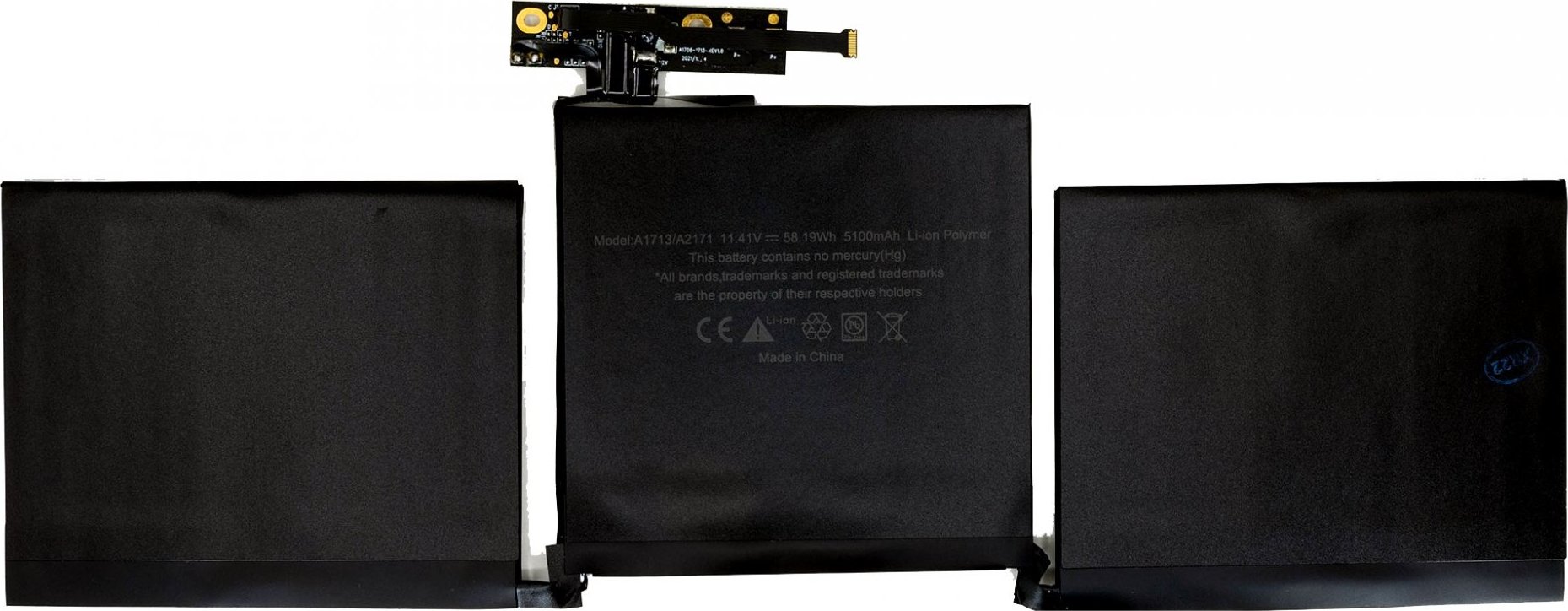 Baterie pro MacBook A1713/A2171 5100mAh (Bulk)