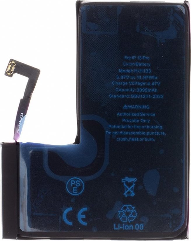 Baterie pro iPhone 13 Pro 3095mAh Li-Ion Resetted (Bulk)