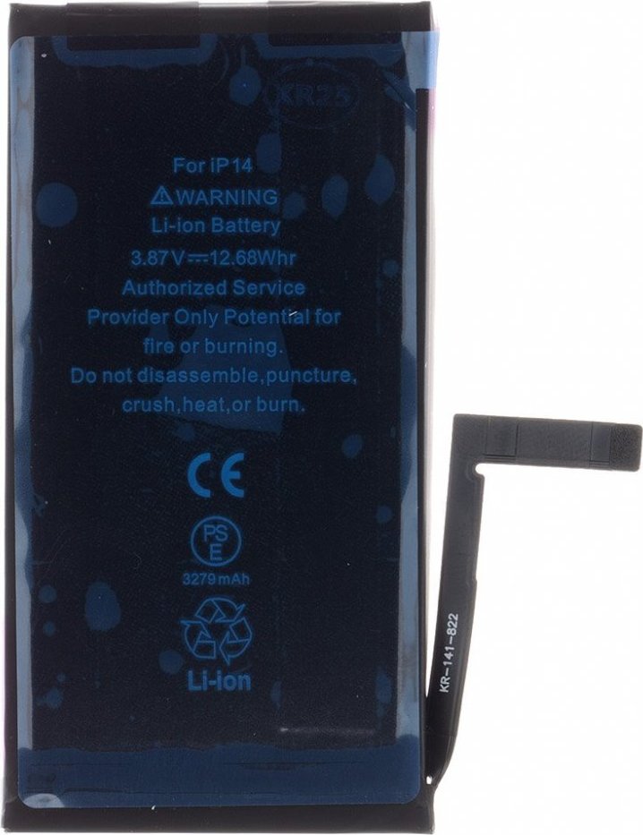 Baterie pro iPhone 14 3279mAh Li-Ion Resetted (Bulk)
