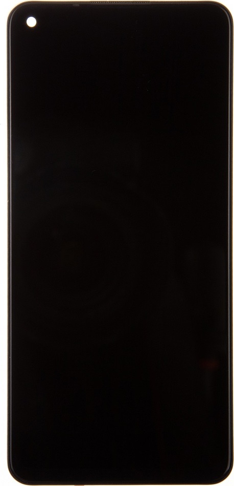 LCD Display + Dotyková Deska + Přední Kryt pro Xiaomi Redmi Note 9 Midnight Grey (Service Pack)