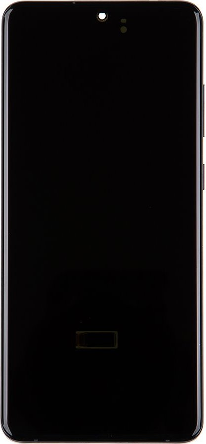 LCD display + Dotyk + Přední Kryt Samsung G988 Galaxy S20 Ultra Cosmic Black (Service Pack)