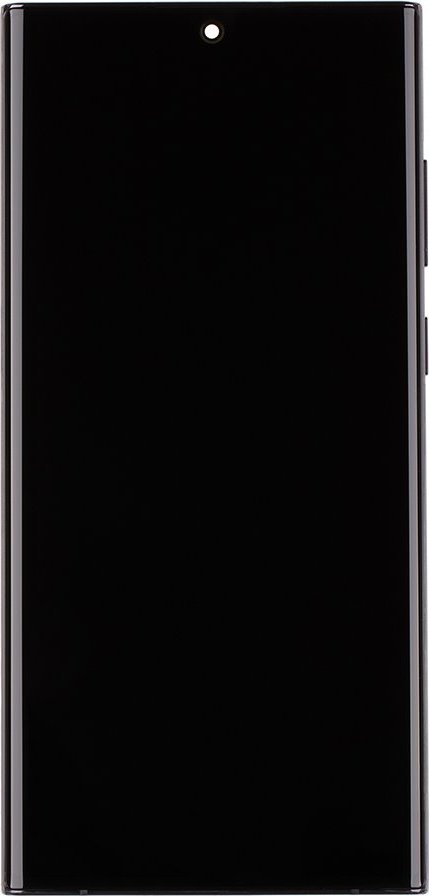 LCD display + Dotyk + Přední kryt Samsung S908B Galaxy S22 Ultra Phantom Black (Service Pack)
