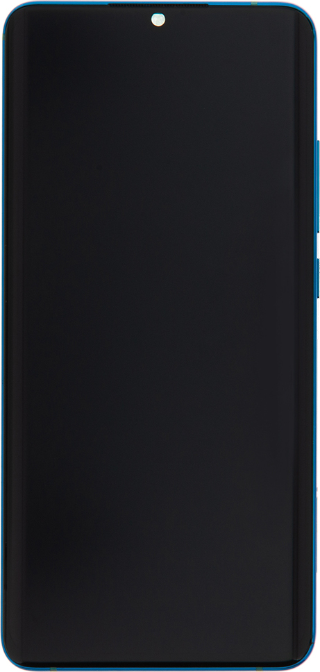 LCD Display + Dotyková Deska + Přední Kryt pro Xiaomi Mi Note10 (Pro) Green (Service Pack)