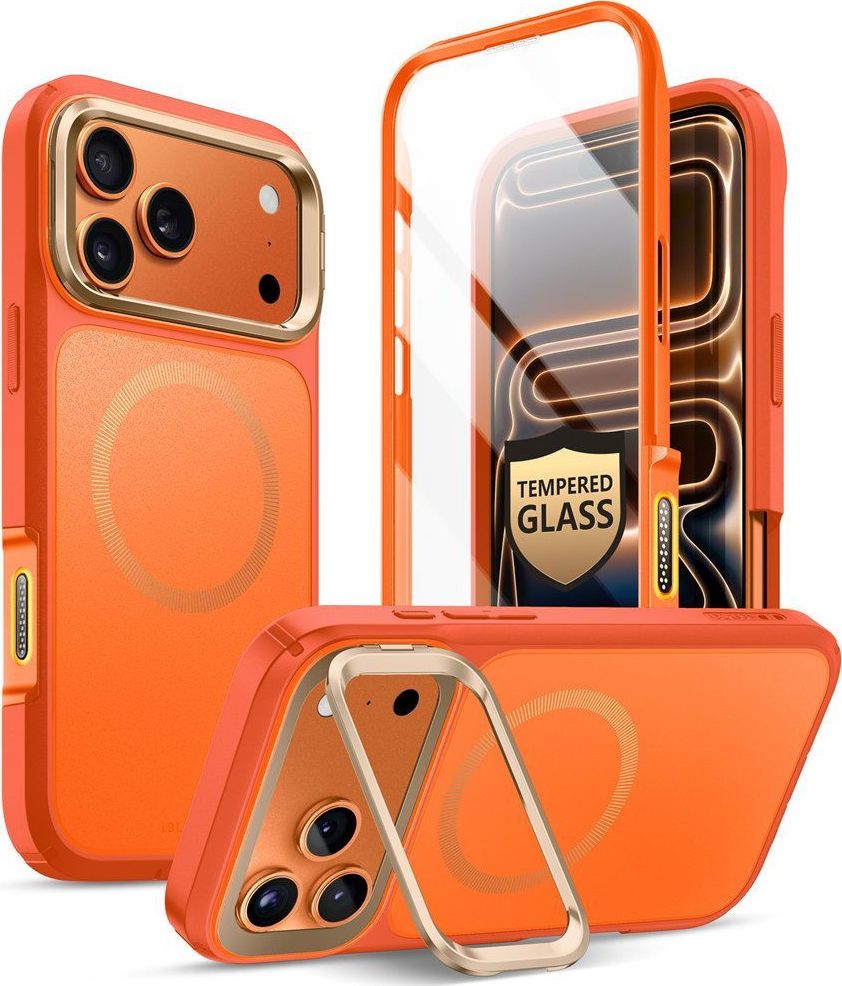 SUPCASE IBLSN ARES FLIP MAG MAGSAFE IPHONE 17 PRO CORAL