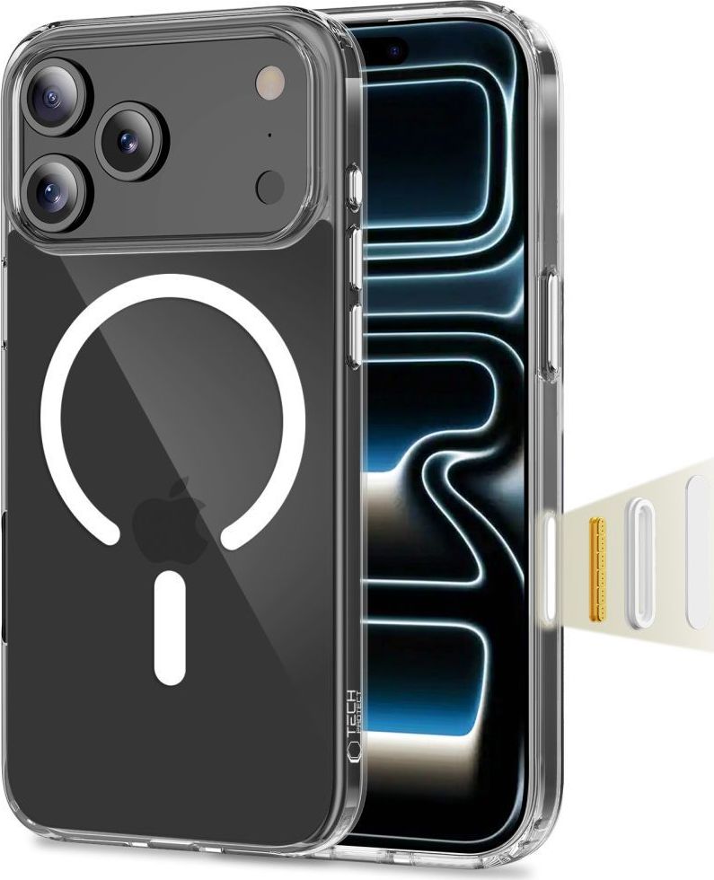 TECH-PROTECT FLEXAIR HYBRID CC MAGSAFE IPHONE 17 PRO CLEAR