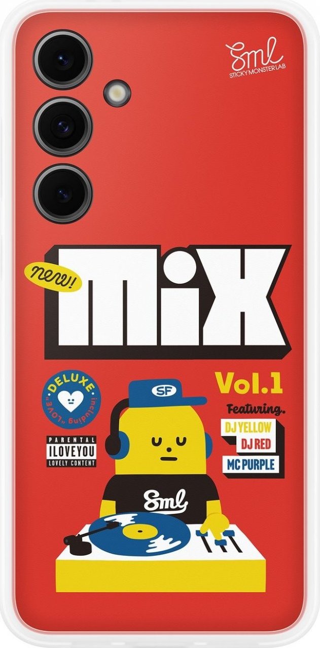 EF-MS721CRE Samsung FlipSuit Kryt pro Galaxy S24 FE Red